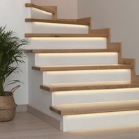 MiBoxer LED Treppenbeleuchtung Starterset mit Bewegungssensor & automatischer Lichtsteuerung - Passend für: 15 Stufen von MIBOXER