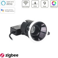 MiBoxer RGB+CCT LED Einbaustrahler Zigbee 3.0 + 2,4GHz blendfrei 9W Ø89,5mm FUT077ZR MiBoxer RGB+CCT LED Einbaustrahler Zigbee 3.0 + 2,4GHz blendfrei 9W Ø89,5mm FUT077ZR von MIBOXER