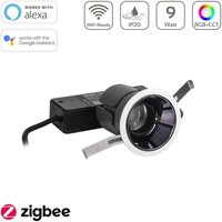 MiBoxer RGB+CCT LED Einbaustrahler Zigbee 3.0 + 2,4GHz tief blendfrei 9W Ø89,5mm FUT078ZR MiBoxer RGB+CCT LED Einbaustrahler Zigbee 3.0 + 2,4GHz tief blendfrei 9W Ø89,5mm FUT078ZR von MIBOXER