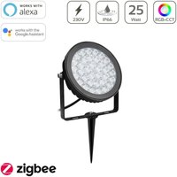 MiBoxer RGB+CCT LED Gartenstrahler 25W 230V Zigbee 3.0 Gartenleuchte mit Erdspieß FUTC05ZR MiBoxer RGB+CCT LED Gartenstrahler 25W 230V Zigbee 3.0 Gartenleuchte mit Erdspieß FUTC05ZR von MIBOXER