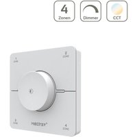 MiBoxer Single Color + CCT 4 Zonen Wandfernbedienung Rotating Panel weiß K0S MiBoxer Single Color + CCT 4 Zonen Wandfernbedienung Rotating Panel weiß K0S von MIBOXER