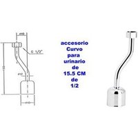 Genebre gebogen 15,5 cm für Urin-Fallrohr 1/2 1018 04 Genebre gebogen 15,5 cm für Urin-Fallrohr 1/2 1018 04 von MIBRICOTIENDA