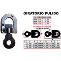 Polierte 3–4 mm Nummer 1 Wirbelschäkel GP-3–4 Polierte 3–4 mm Nummer 1 Wirbelschäkel GP-3–4 von MIBRICOTIENDA