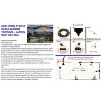 Terrassenvernebler GardenMist 803-15M Pluvia Terrassenvernebler GardenMist 803-15M Pluvia von MIBRICOTIENDA