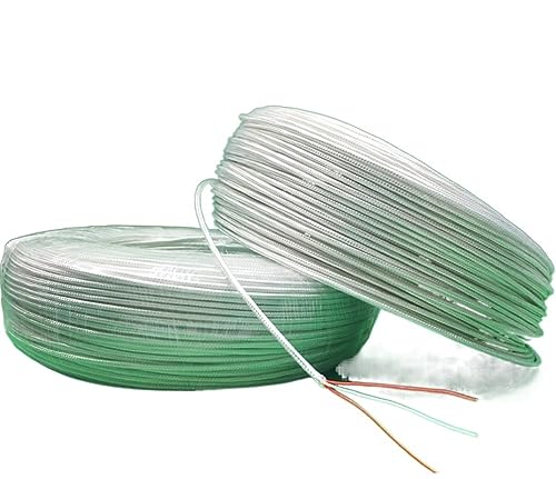 Hauptleitung Fest 2 Meter Hochtemperatur-Abschirmdraht-Ausgleichsdraht, PTFE-versilbertes 2/3/4/5/6-adriges Sensorkabel Verbinder Webstuhl (Size : 4 core) von MIBSH