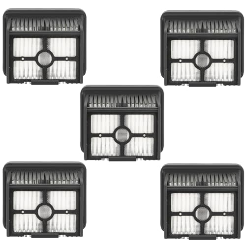 (5 Stück) HEPA Filter Kompatibel für Dreame H12 Pro/ H13 Pro/ H12 DUAL/ M12, Nass Trockensauger Filter Set, Ersatzteile 5 Filter von MIBUMIKI
