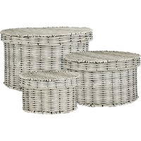 Mica Decorations Aufbewarungsbox Liam recyceltes Polyester Ø 38 x 22 cm grau Aufbewahrungskorb Mica Decorations Aufbewarungsbox Liam recyceltes Polyester Ø 38 x 22 cm grau Aufbewahrungskorb von MICA DECORATIONS