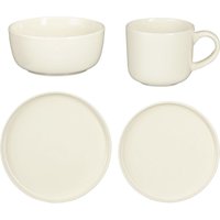 Mica Decorations Geschirrset für 4 Personen Ozzu off white 16-tlg. Teller-Set Mica Decorations Geschirrset für 4 Personen Ozzu off white 16-tlg. Teller-Set von MICA DECORATIONS