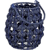 Mica Decorations Laterne Yodi paper 18 x 18 cm blau Mica Decorations Laterne Yodi paper 18 x 18 cm blau von MICA DECORATIONS