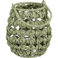 Mica Decorations Laterne Yodi paper 18 x 18 cm grün von MICA DECORATIONS