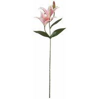Mica Decorations - Mica Kunstpflanze Tigerlilie rosa, 65cm Kunstpflanzen von MICA DECORATIONS