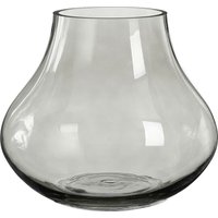 Mica Vase Bellagio grau Glas ø 25 x 21 cm Vase von MICA DECORATIONS