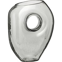 Mica Decorations - Mica Vase Jay Glas grau 22,5 cm Vase von MICA DECORATIONS