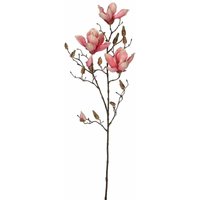 Mica Decorations - Mica künstliche Magnolia rosa, 88 cm Kunstpflanzen von MICA DECORATIONS