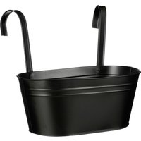 Mica Decorations - Topf Joey Eisen 13,5 x 30 x 17 cm hängend schwarz Topf Mica Decorations - Topf Joey Eisen 13,5 x 30 x 17 cm hängend schwarz Topf von MICA DECORATIONS