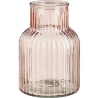 Mica Decorations Vase Glas Ambre rosa Ø 14 x 20 cm von MICA DECORATIONS