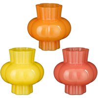 Mica Decorations Vase Glas Ø 16 x 16 cm - 3 fach sortiert Mica Decorations Vase Glas Ø 16 x 16 cm - 3 fach sortiert von MICA DECORATIONS