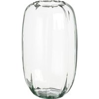 Mica Decorations Vase Glas Ricci transparent Ø 15 x 25 cm von MICA DECORATIONS
