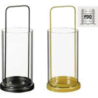 Mica Decorations Windlicht Glas Ø 11 x 25,5 cm schwarz oder gold Mica Decorations Windlicht Glas Ø 11 x 25,5 cm schwarz oder gold von MICA DECORATIONS