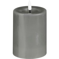 Mica Deko Kerze 10 x 7,5 cm grau Mica Deko Kerze 10 x 7,5 cm grau von MICA DECORATIONS