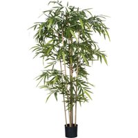 Mica Decorations - Mica Kunstpflanze Bambus grün im Topf 180 x 75 cm Kunstpflanzen von MICA DECORATIONS