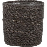 Mica Übertopf Korb Atlantic Ø 12 x 12 cm grau Mica Übertopf Korb Atlantic Ø 12 x 12 cm grau von MICA DECORATIONS