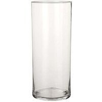 Mica Vase Charly Zylinder Glas 48 x 19 cm Glas von MICA DECORATIONS