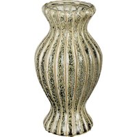 Mica Vase Pippa grün aus Keramik 25 cm Vase von MICA DECORATIONS