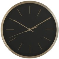 Mica Decorations - Mica Wanduhr Bonn ø 25 cm schwarz Wanduhr von MICA DECORATIONS