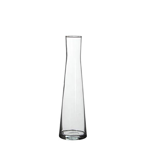 MICA Decorations Decorations Ixia Vase H30 x 8 cm Glas Transparent von MICA Decorations