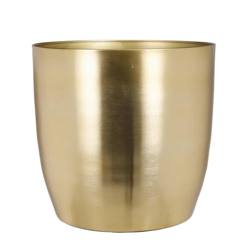 Mica Decorations Alano Blumentopf - 28x28x26.9 cm - Eisen - Gold von Mica Decorations