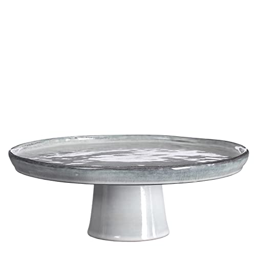 Mica Decorations Tabo Tortenständer - H10 x Ø27 cm - Grau von MICA Decorations