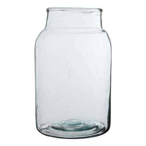 Mica Decorations Vienne Vase - H35 x Ø21 cm - recyceltes Glass - transparant von MICA