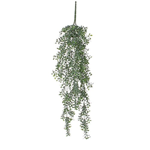 Mica decorations Buchsbaum Haengend gruen-l74cm Kunstpflanze, Plastik, grün, 74 x 18 x 18 cm von MICA Decorations