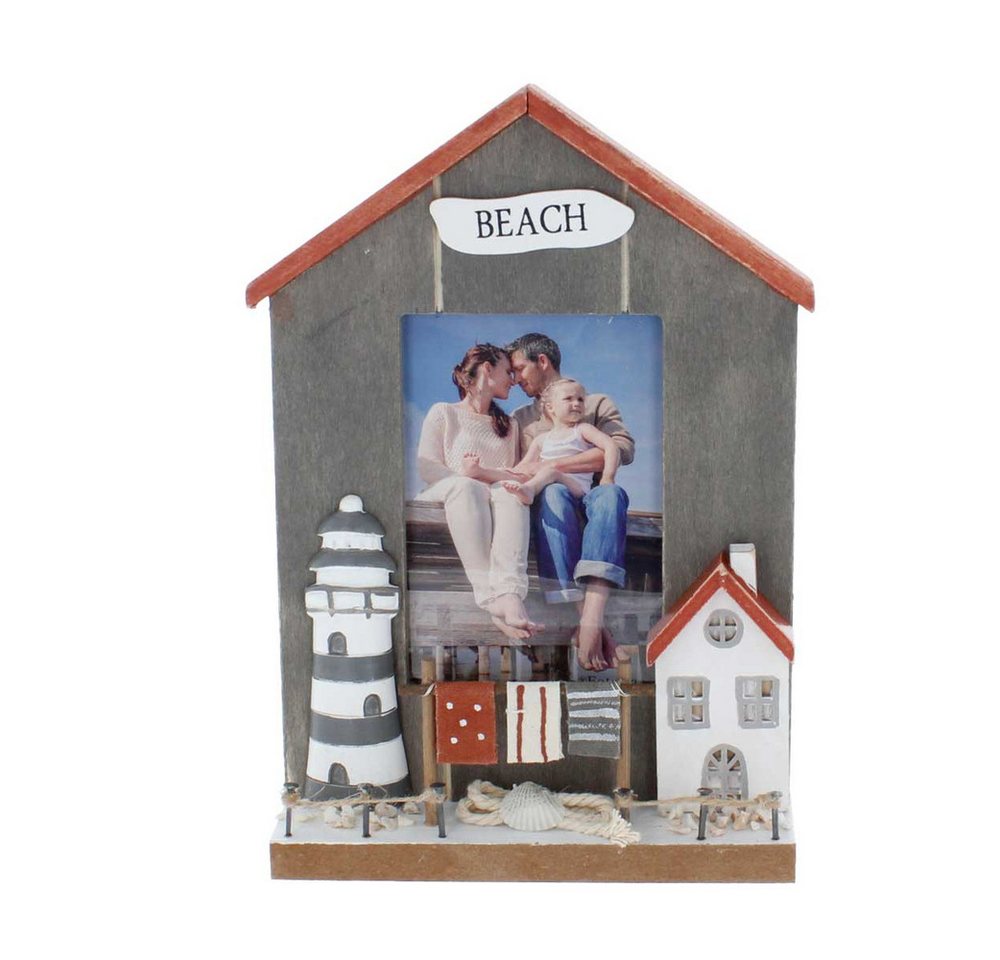 MICA Bilderrahmen Bilderrahmen - Beach - braun/weiß - ca. 15,5 x 4 x 22 cm MICA Bilderrahmen Bilderrahmen - Beach - braun/weiß - ca. 15,5 x 4 x 22 cm von MICA