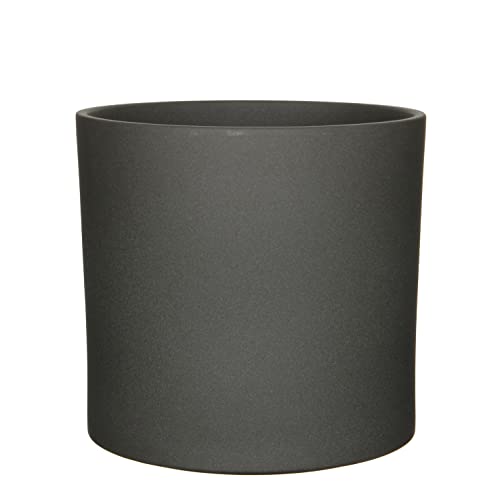 MICA Decorations ERA Keramik Blumentopf rund dunkelgrau 31 x Ø 32,5 cm Pflanztopf MICA Decorations ERA Keramik Blumentopf rund dunkelgrau 31 x Ø 32,5 cm Pflanztopf von MICA