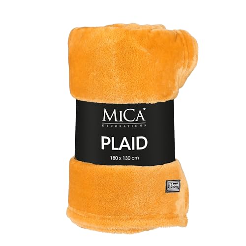 MICA Decorations Famke Fleecedecke, 180 x 130 cm, Dunkelblau MICA Decorations Famke Fleecedecke, 180 x 130 cm, Dunkelblau von MICA