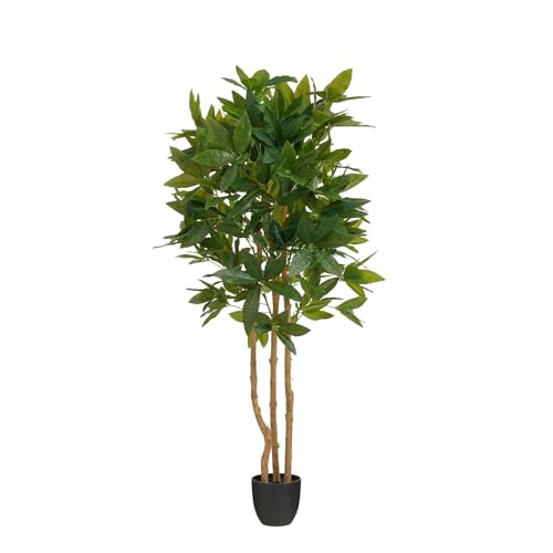 MICA Decorations Kunstpflanze Fatsia - 70x70x150cm - Polyester - Grün von MICA