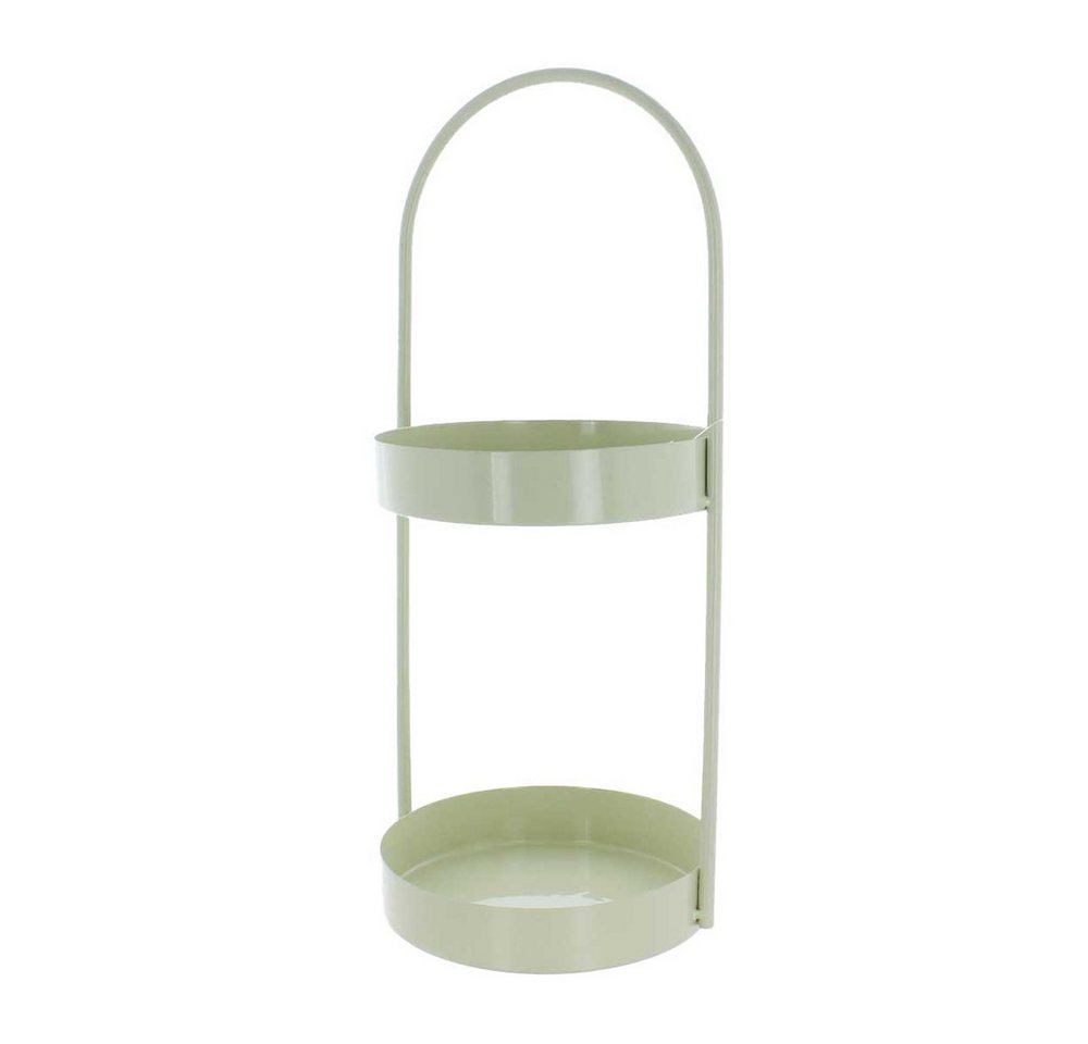 MICA Dekofigur Etagere rund grün - ca. 13,5 x 12,5 x 31 cm MICA Dekofigur Etagere rund grün - ca. 13,5 x 12,5 x 31 cm von MICA
