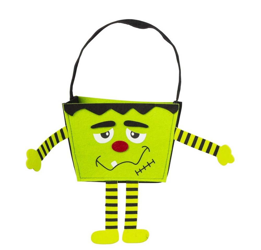 MICA Dekofigur Halloweentasche Monster/Kürbis - 1 Stück MICA Dekofigur Halloweentasche Monster/Kürbis - 1 Stück von MICA