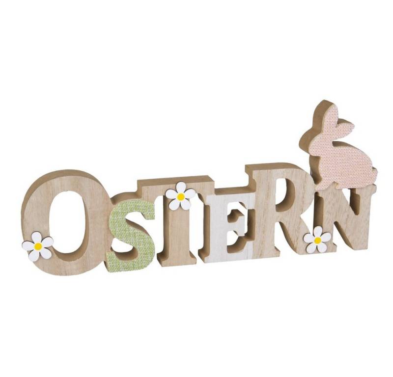MICA Dekofigur Holz Schriftzug - Ostern - ca. 29,5 x 2,5 x 13 cm MICA Dekofigur Holz Schriftzug - Ostern - ca. 29,5 x 2,5 x 13 cm von MICA