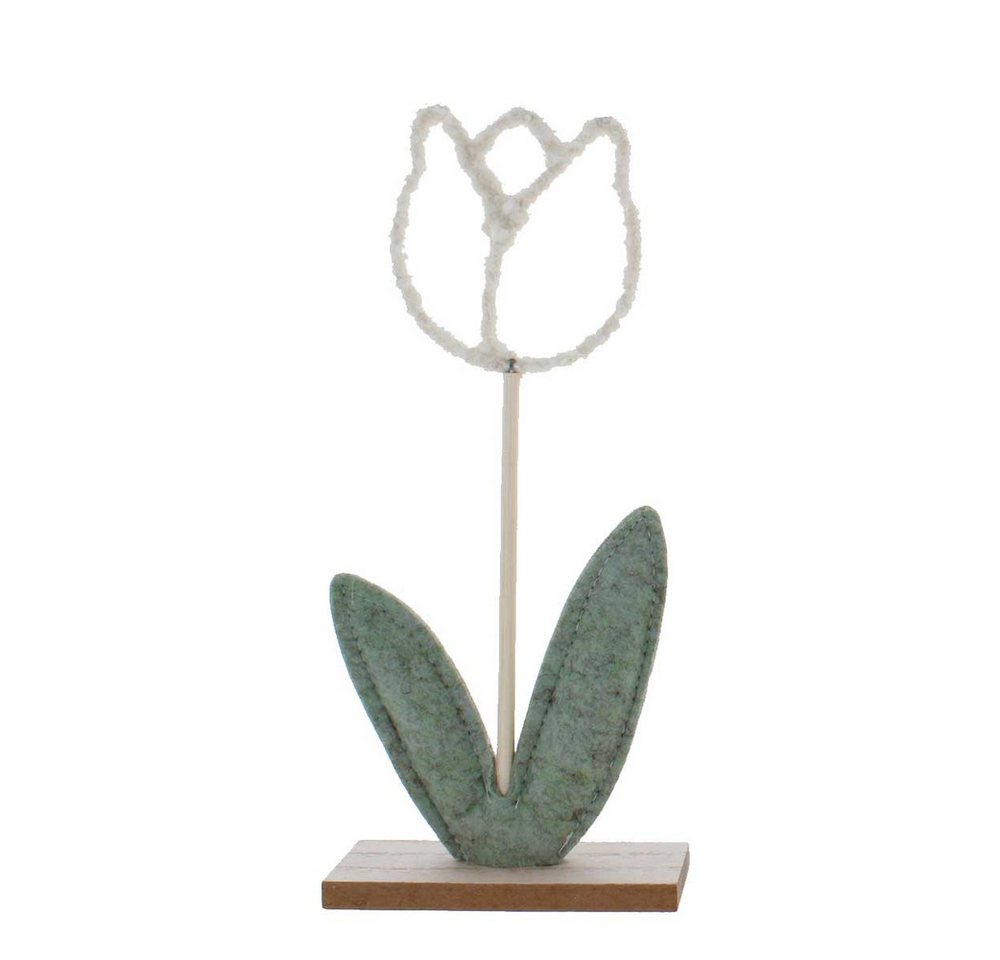 MICA Dekofigur Standdeko - Tulpe - ca. 12 x 4 x 25 cm - 1 Stück MICA Dekofigur Standdeko - Tulpe - ca. 12 x 4 x 25 cm - 1 Stück von MICA