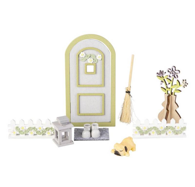 MICA Dekofigur Wichteltür-Set Ostern 9tlg. MICA Dekofigur Wichteltür-Set Ostern 9tlg. von MICA