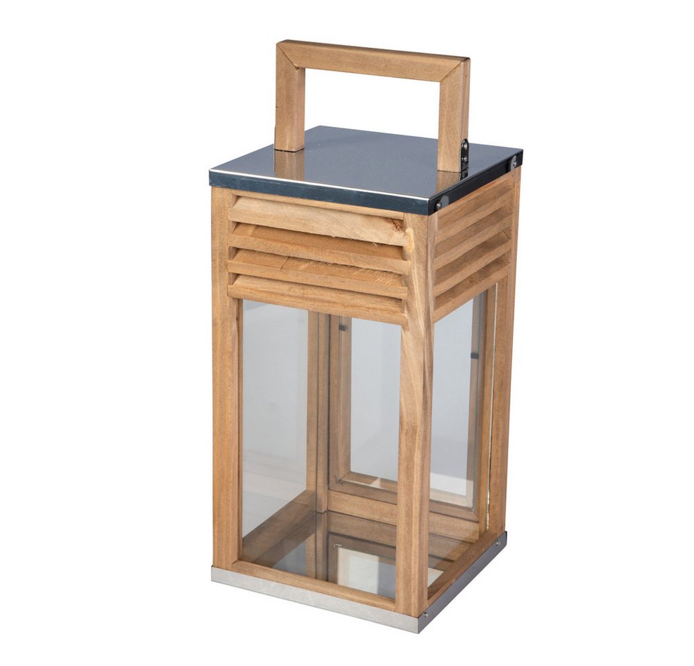 MICA Dekolicht Laterne - aus Holz und Metall - ca. 18,5 x 18 x 40 cm MICA Dekolicht Laterne - aus Holz und Metall - ca. 18,5 x 18 x 40 cm von MICA