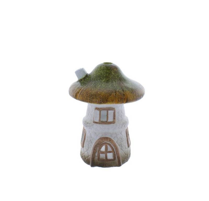 MICA Dekolicht Teelichthalter Pilzhaus - grün - ca. 16,5 x 16,5 x 21 cm MICA Dekolicht Teelichthalter Pilzhaus - grün - ca. 16,5 x 16,5 x 21 cm von MICA