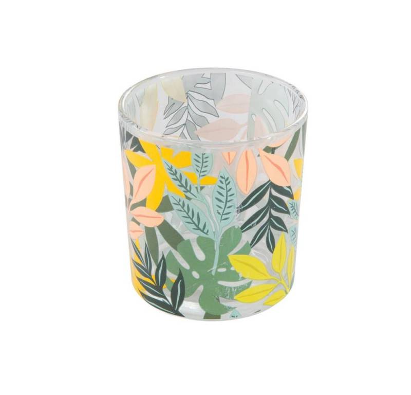 MICA Dekoobjekt Teelichthalter Tropical - ca. 7 x 8 cm von MICA