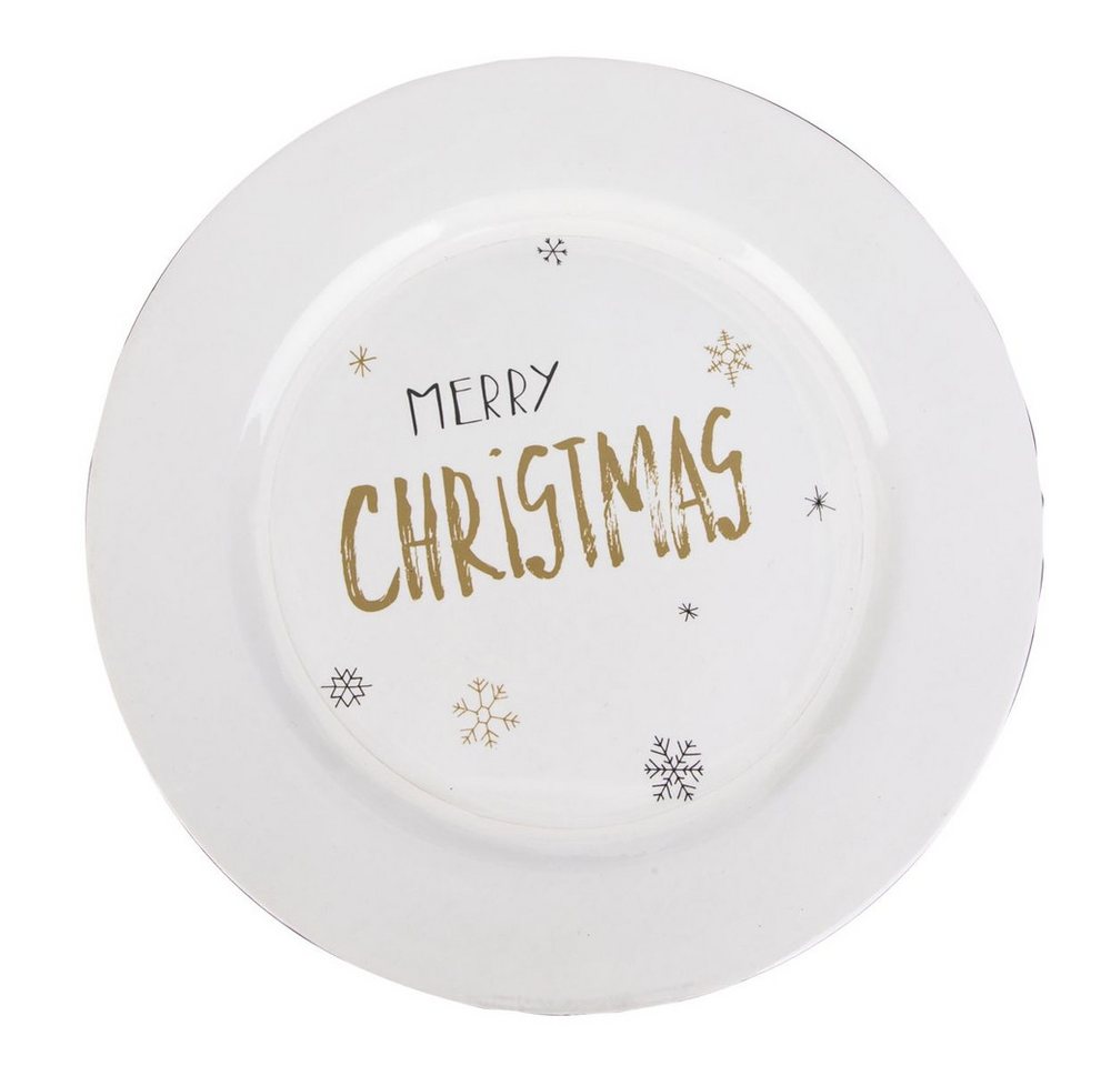 MICA Dekotablett Dekoteller - Merry Christmas - ca. 33 x 2 cm MICA Dekotablett Dekoteller - Merry Christmas - ca. 33 x 2 cm von MICA