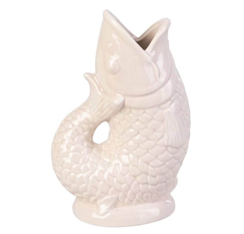 MICA Dekovase Vase - Fisch grau - ca. 13,8 x 8,5 x 20,3 cm MICA Dekovase Vase - Fisch grau - ca. 13,8 x 8,5 x 20,3 cm von MICA