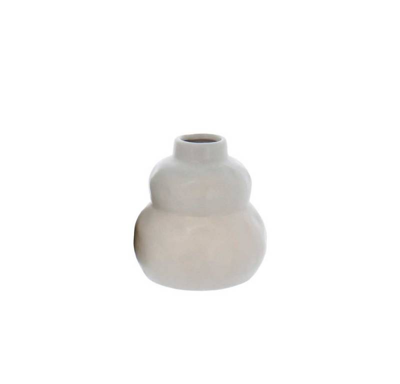 MICA Dekovase Vase bauchig - ca. 7 x 7x 10 cm - 1 Stück von MICA