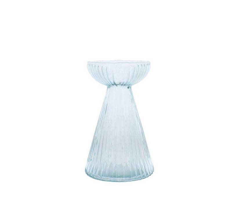 MICA Dekovase Vase konisch - türkis - ca. 8 x 12,5 cm von MICA